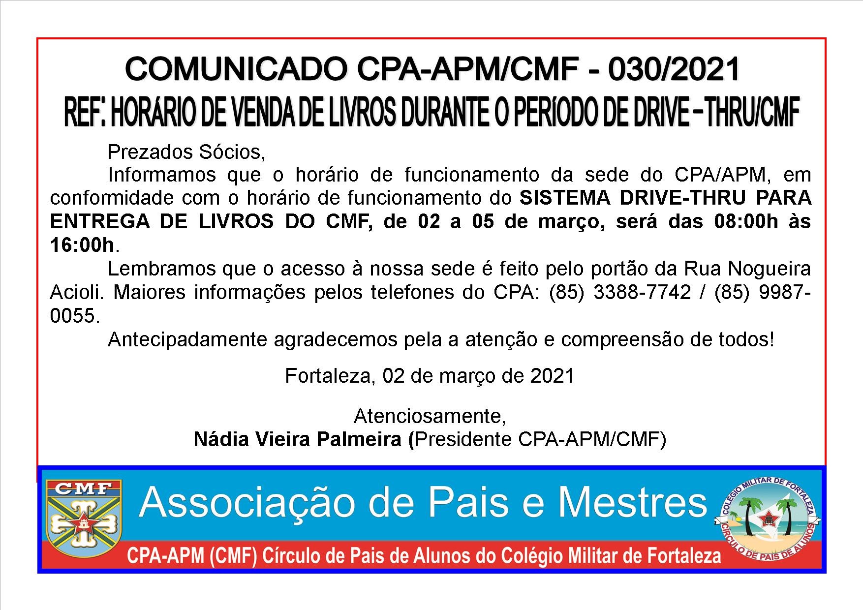 COMUNICADOS 30