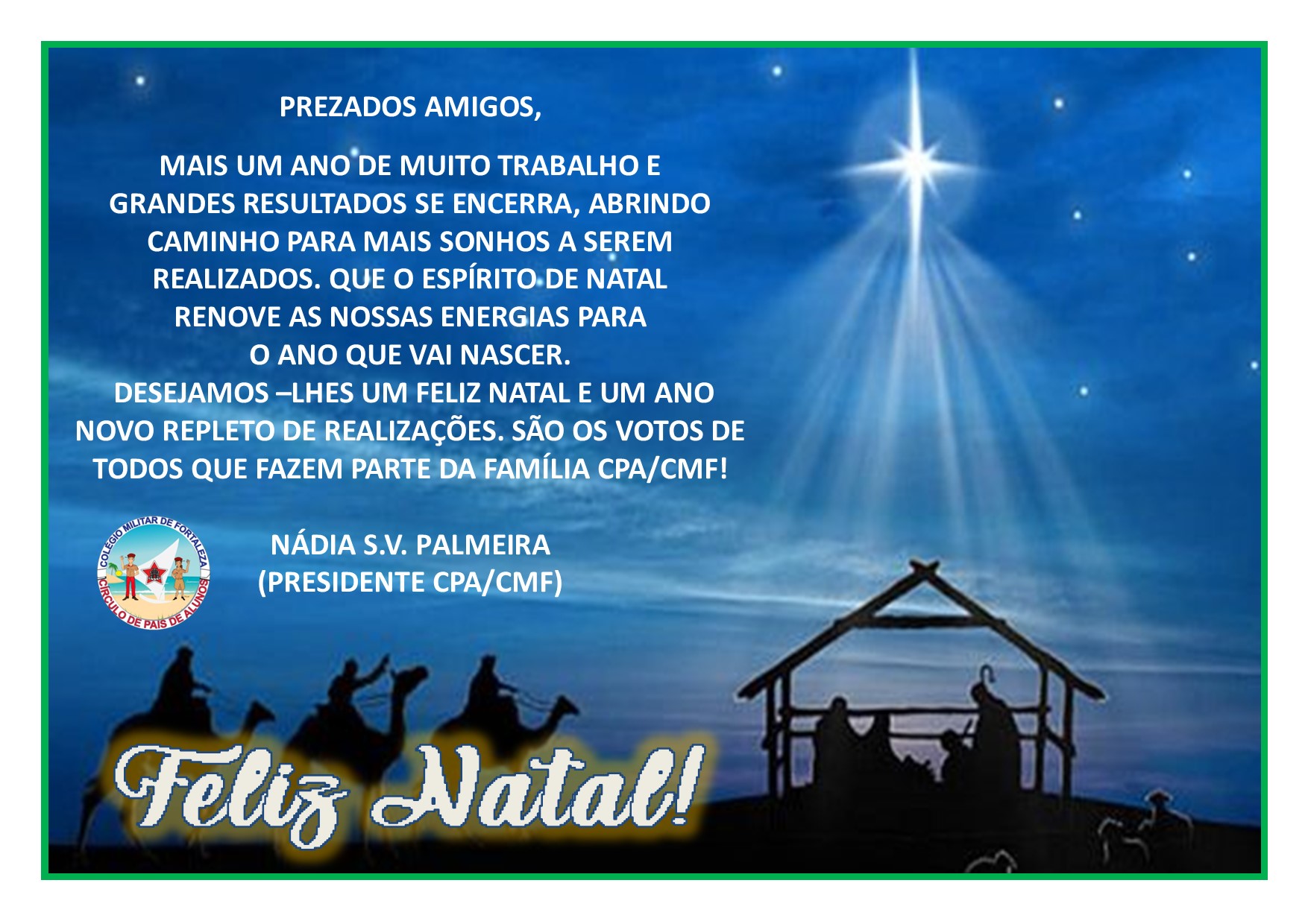 cvarto de natal cpa cmf 2022